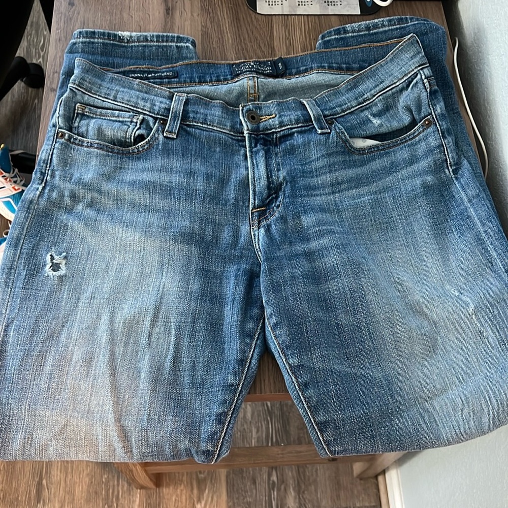 Lucky jeans super soft sienna slim boyfriend 6/28